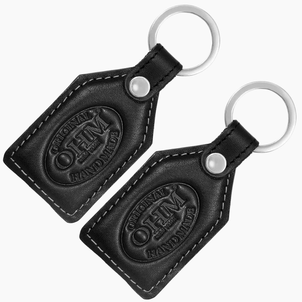 Pack of 2 Genuine Leather Key Chains