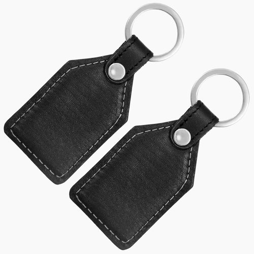 Pack of 2 Genuine Leather Key Chains