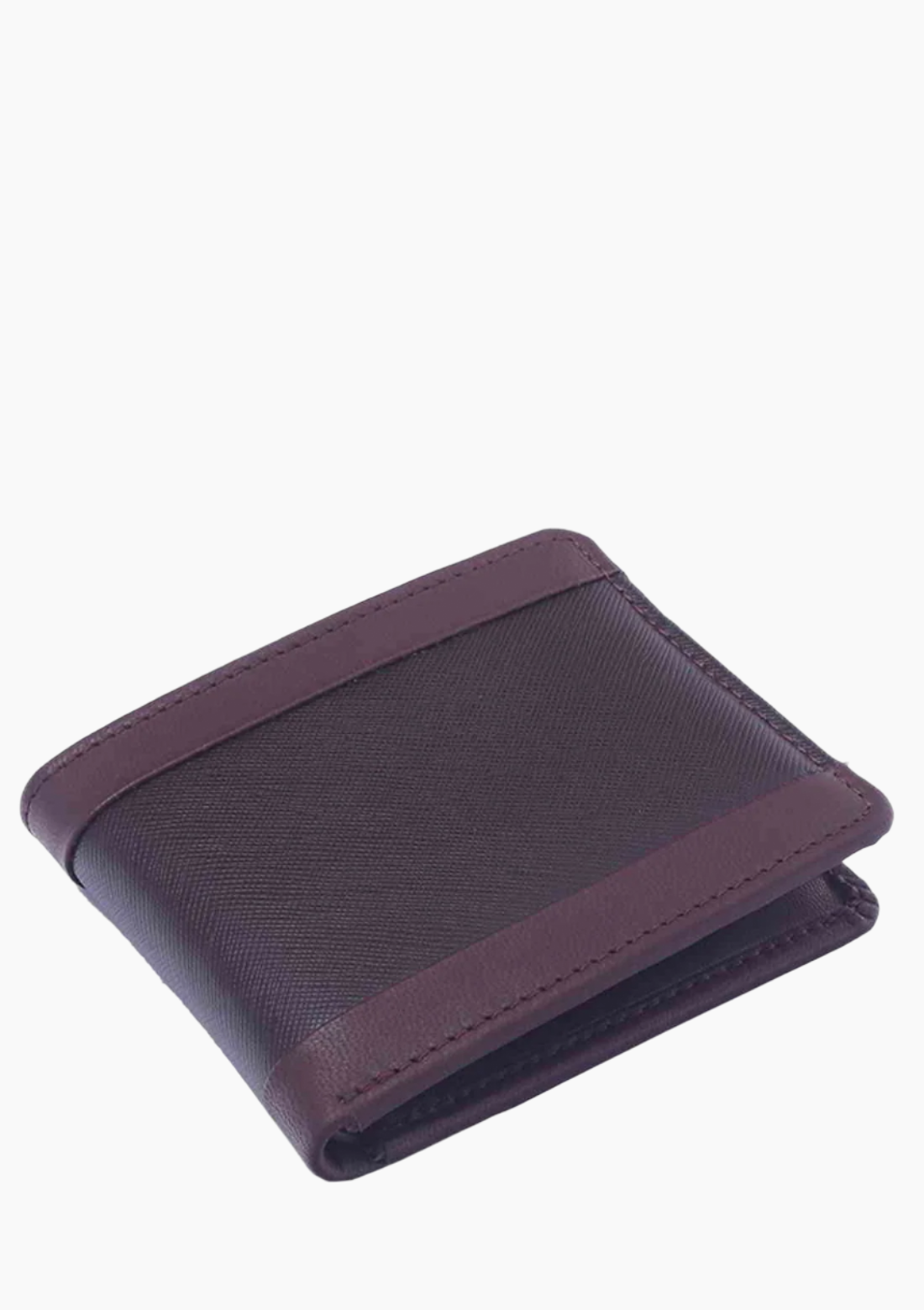 OHM Saffiano Leather Two in One Slim Wallet