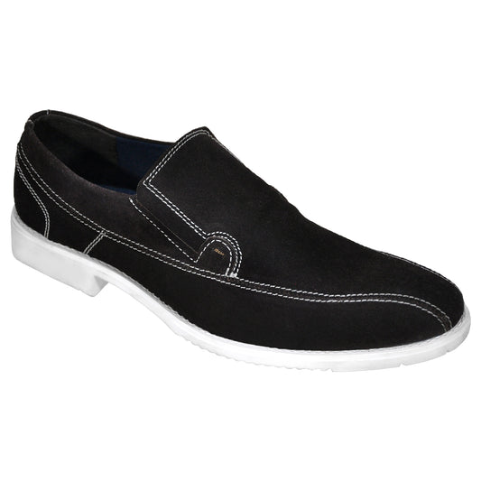 OHM New York Classic Italian Leather Slip-on Shoes