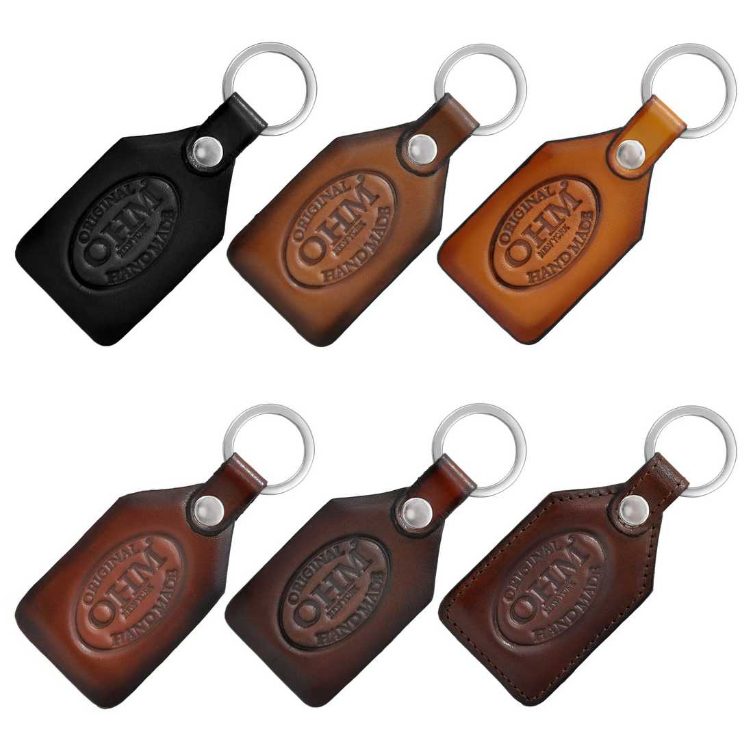 100 PCS Assorted Leather Keychains – Wholesale Bulk Pack