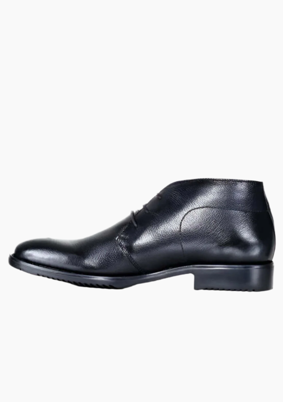 OHM Natural Grained Classic Leather Ankle Boot