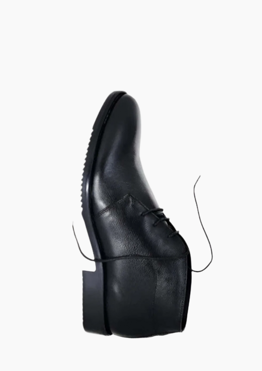 OHM Natural Grained Classic Leather Ankle Boot
