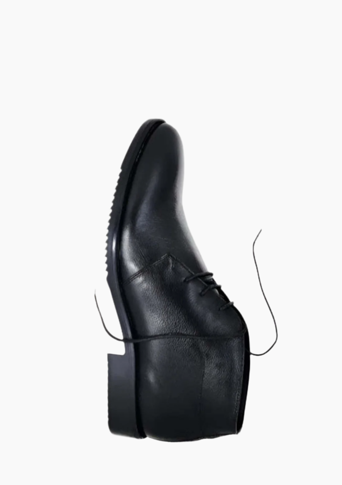 OHM Natural Grained Classic Leather Ankle Boot