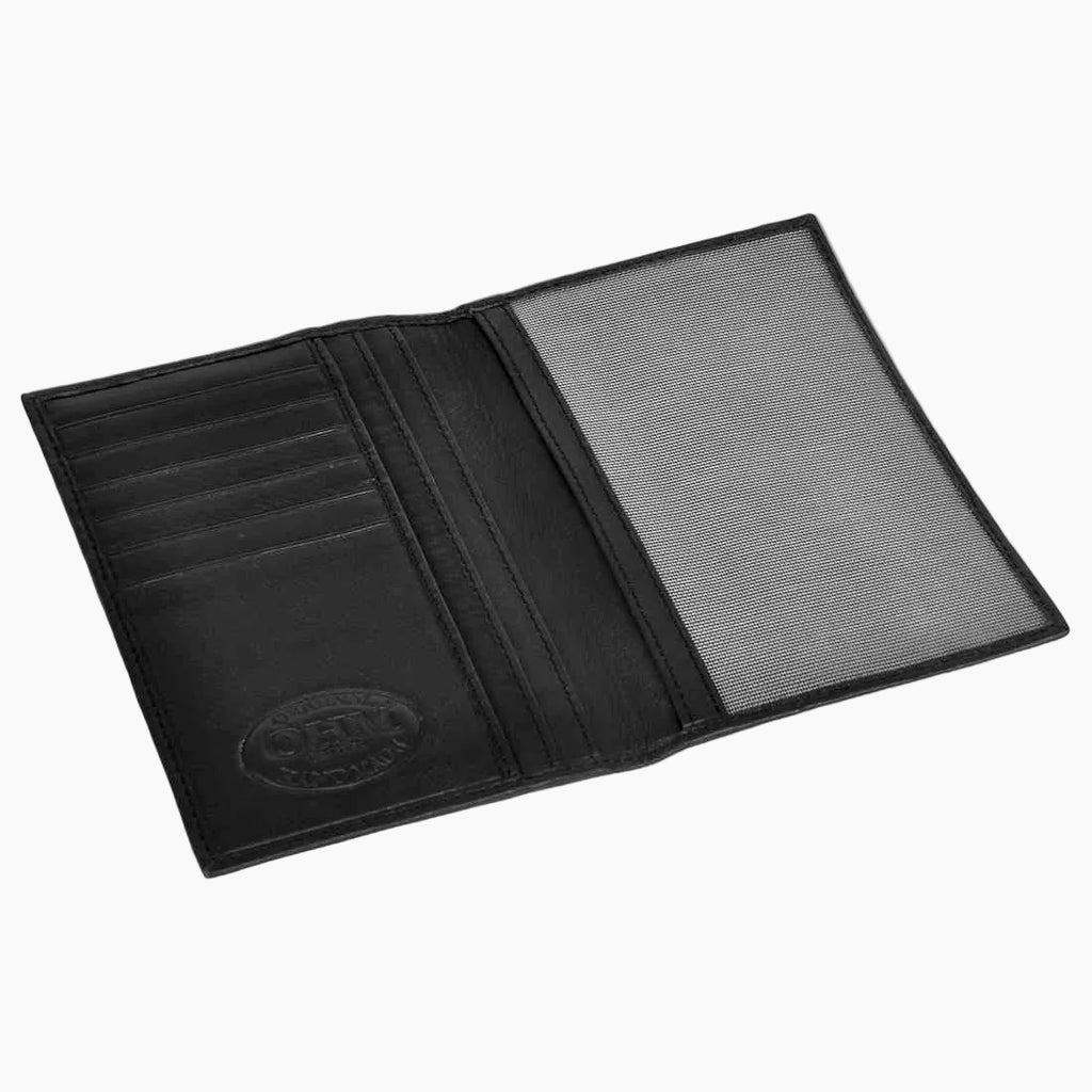 OHM New York Leather Note Pad in Black