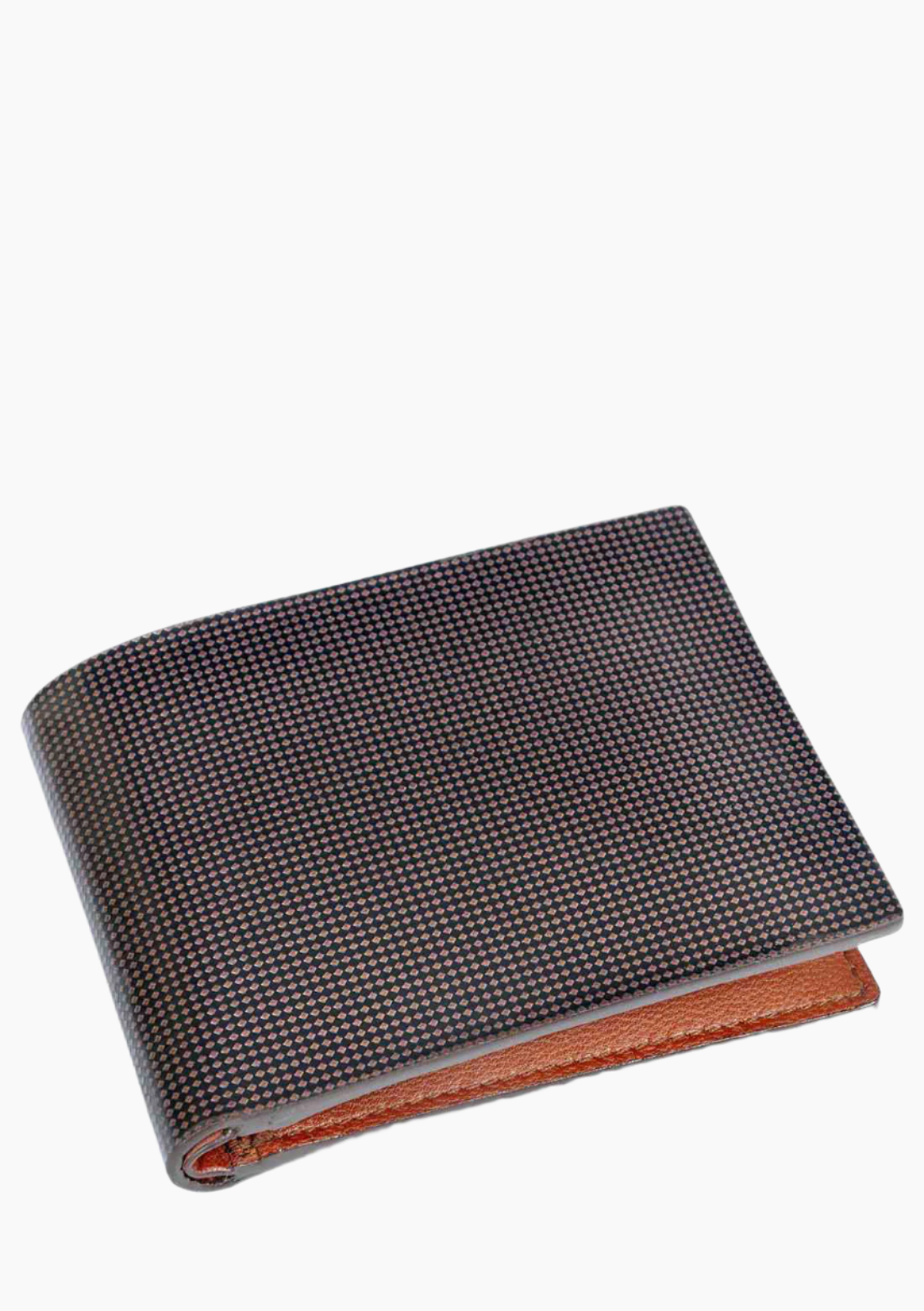 OHM New York Metallic Leather Wallet