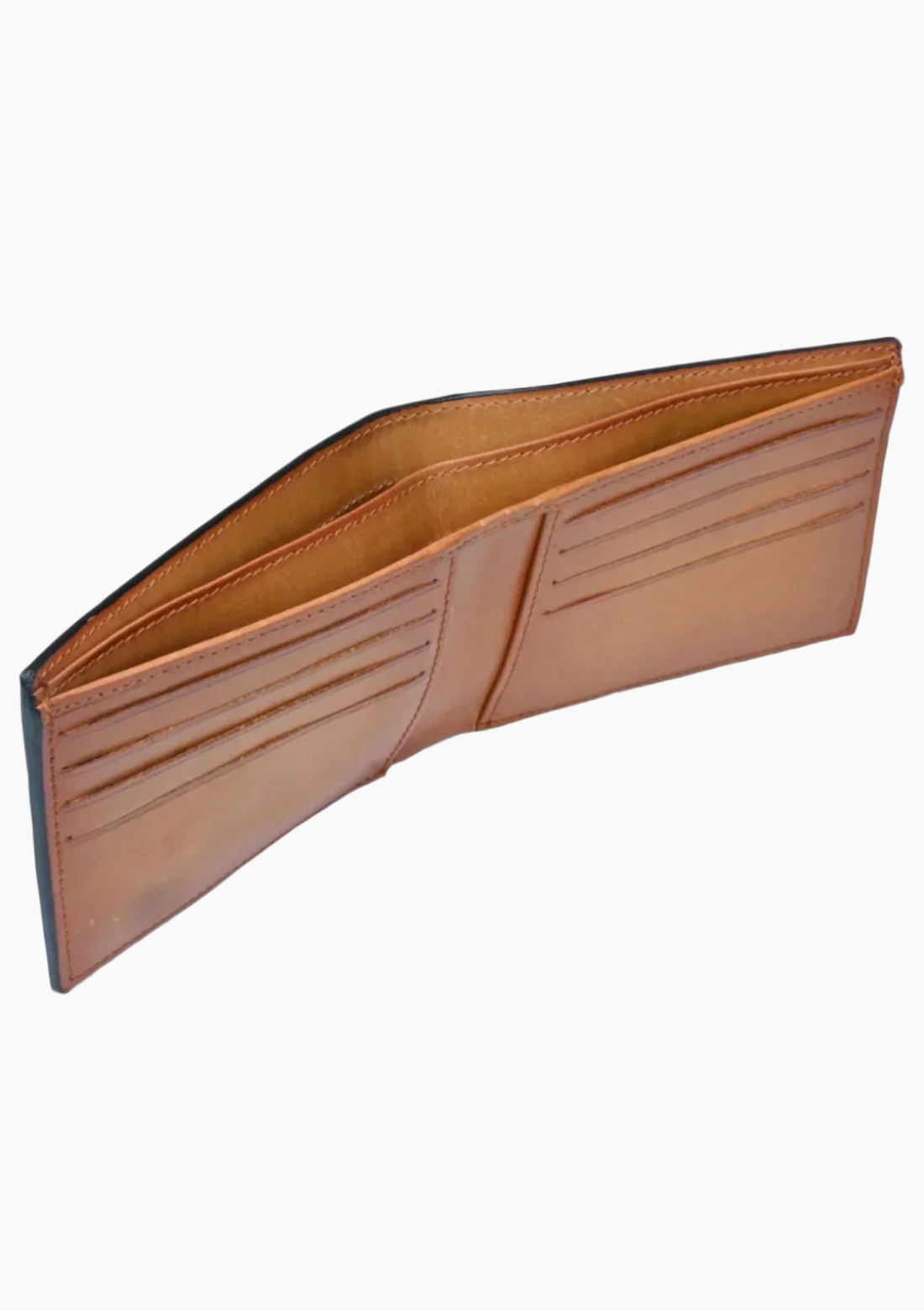 OHM Wealthy Cut Edge Next Generation Wallet in Cognac