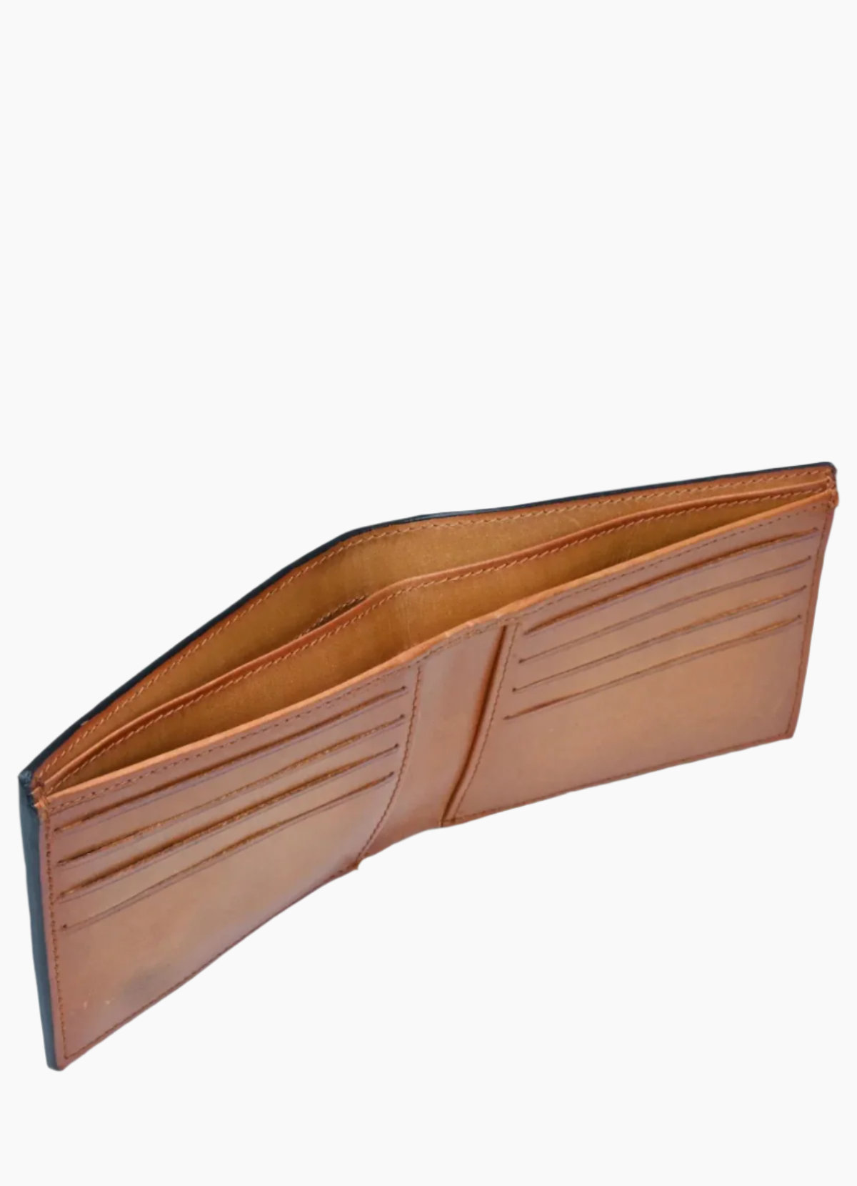 OHM Wealthy Cut Edge Next Generation Wallet in Cognac