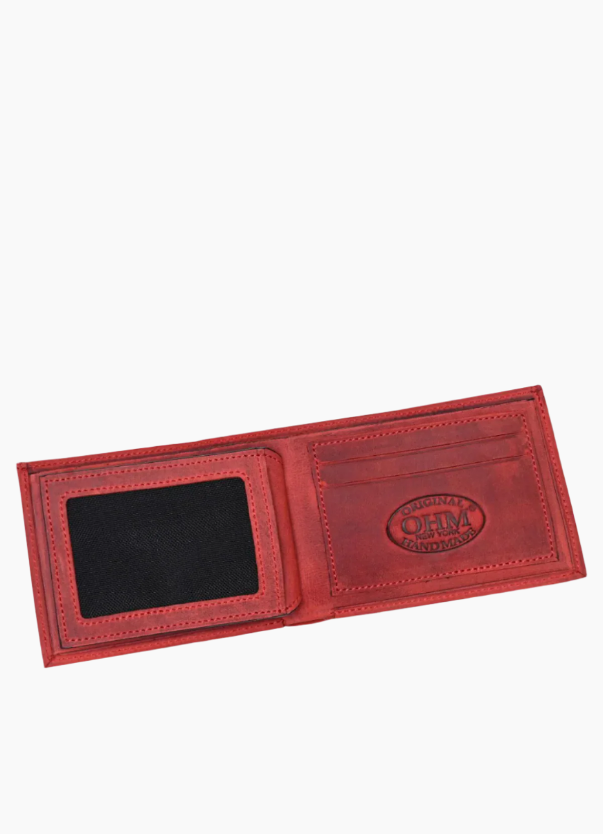OHM Men's Leather Slim ID Millennial Wallet