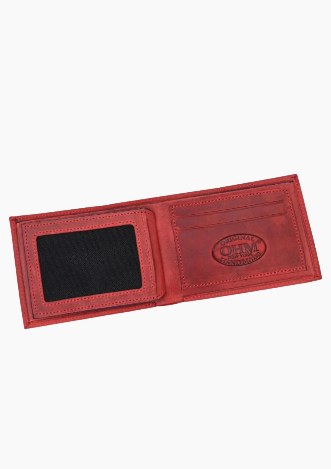 OHM Men's Leather Slim ID Millennial Wallet