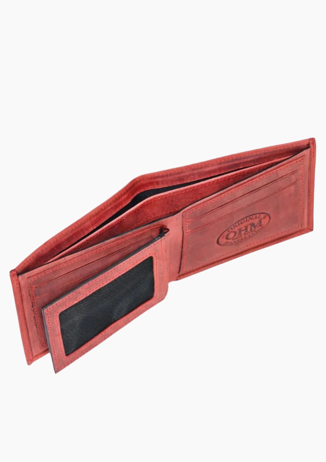OHM Men's Leather Slim ID Millennial Wallet