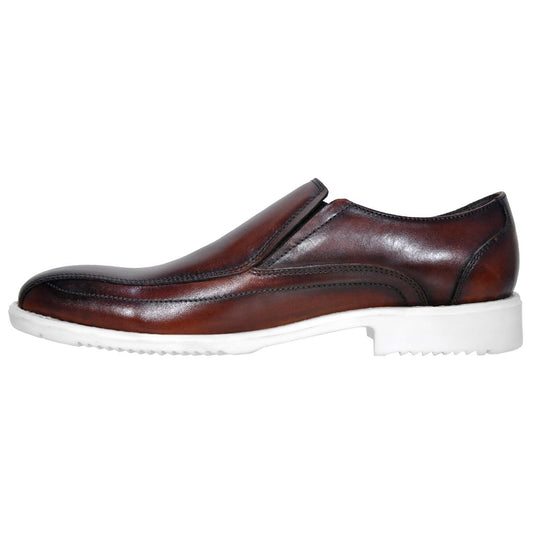 OHM New York Lifestyle Leather Slip-on Shoes