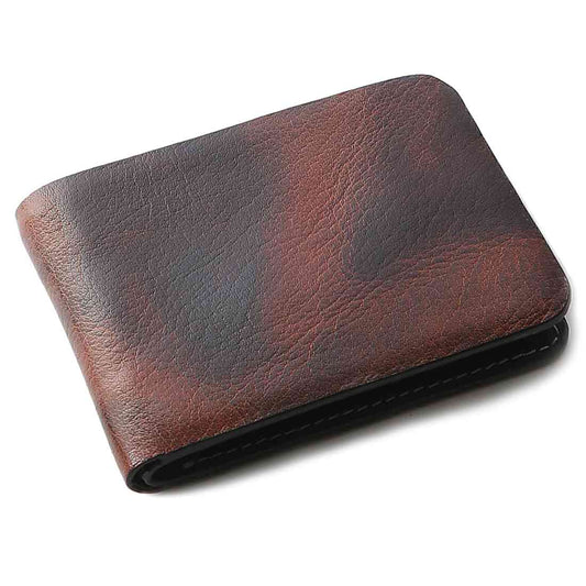 OHM New York Leather Wallet in Tiger Print