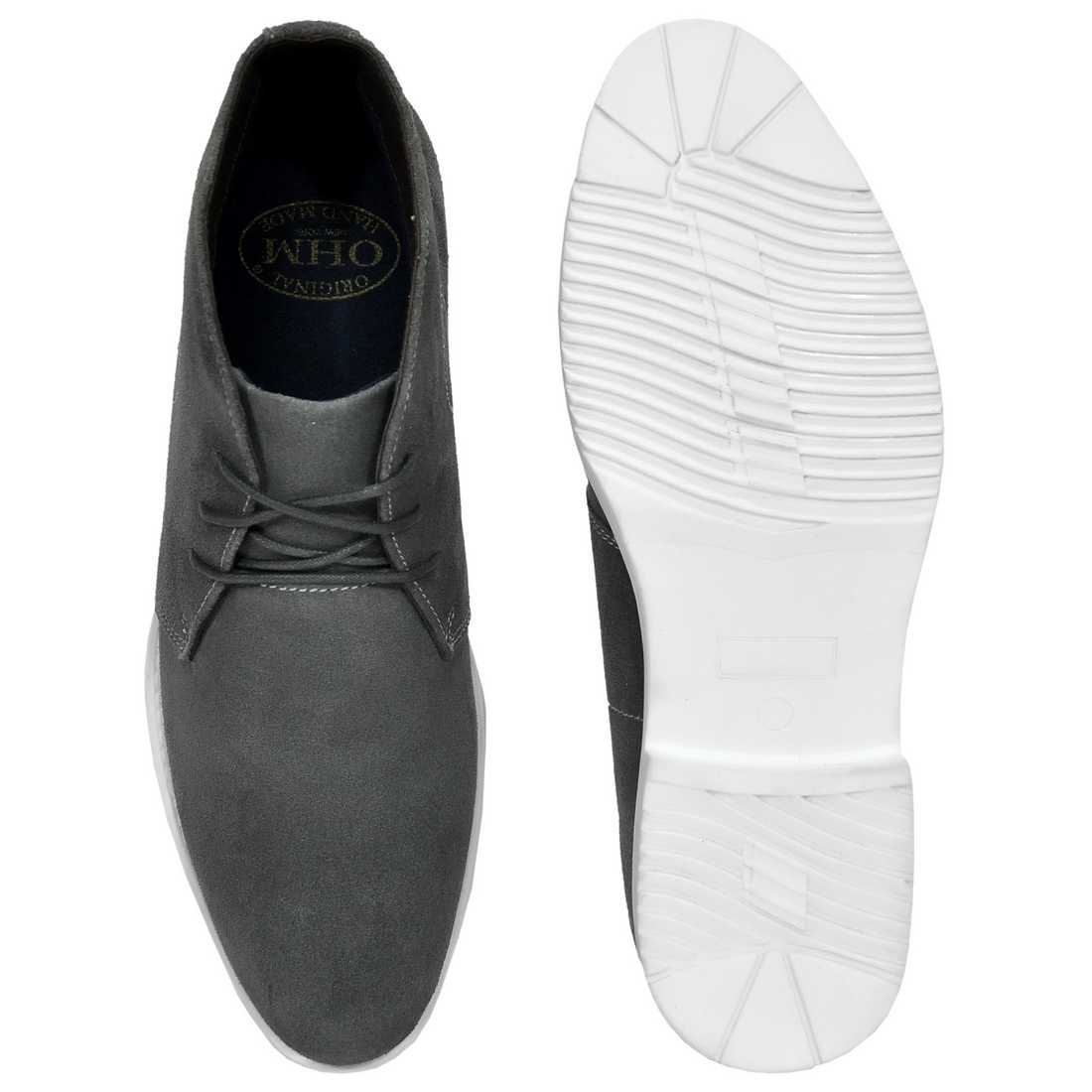 OHM New York American Lifestyle Leather Ankle Boots