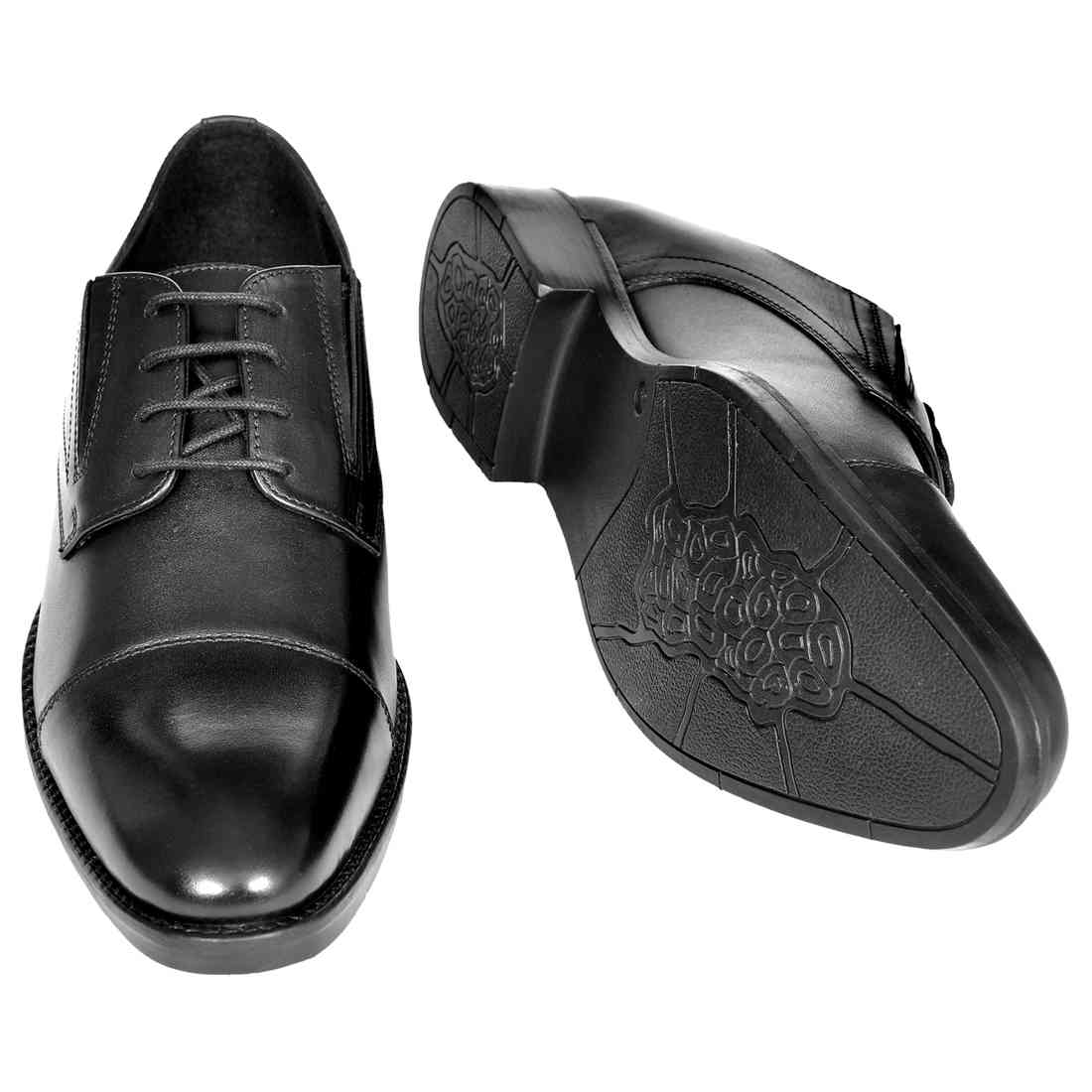 OHM New York Cap Toe Lace up Shoes with Slip-on Option