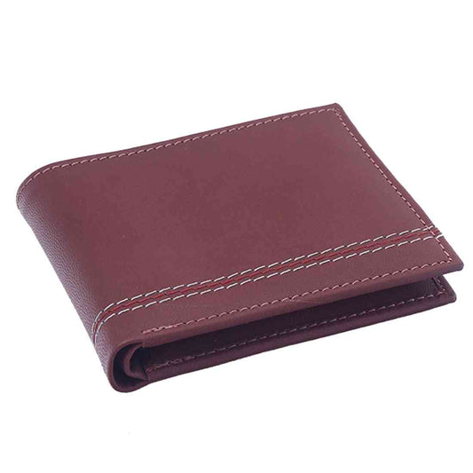 OHM New York Triple Lined Leather Wallet