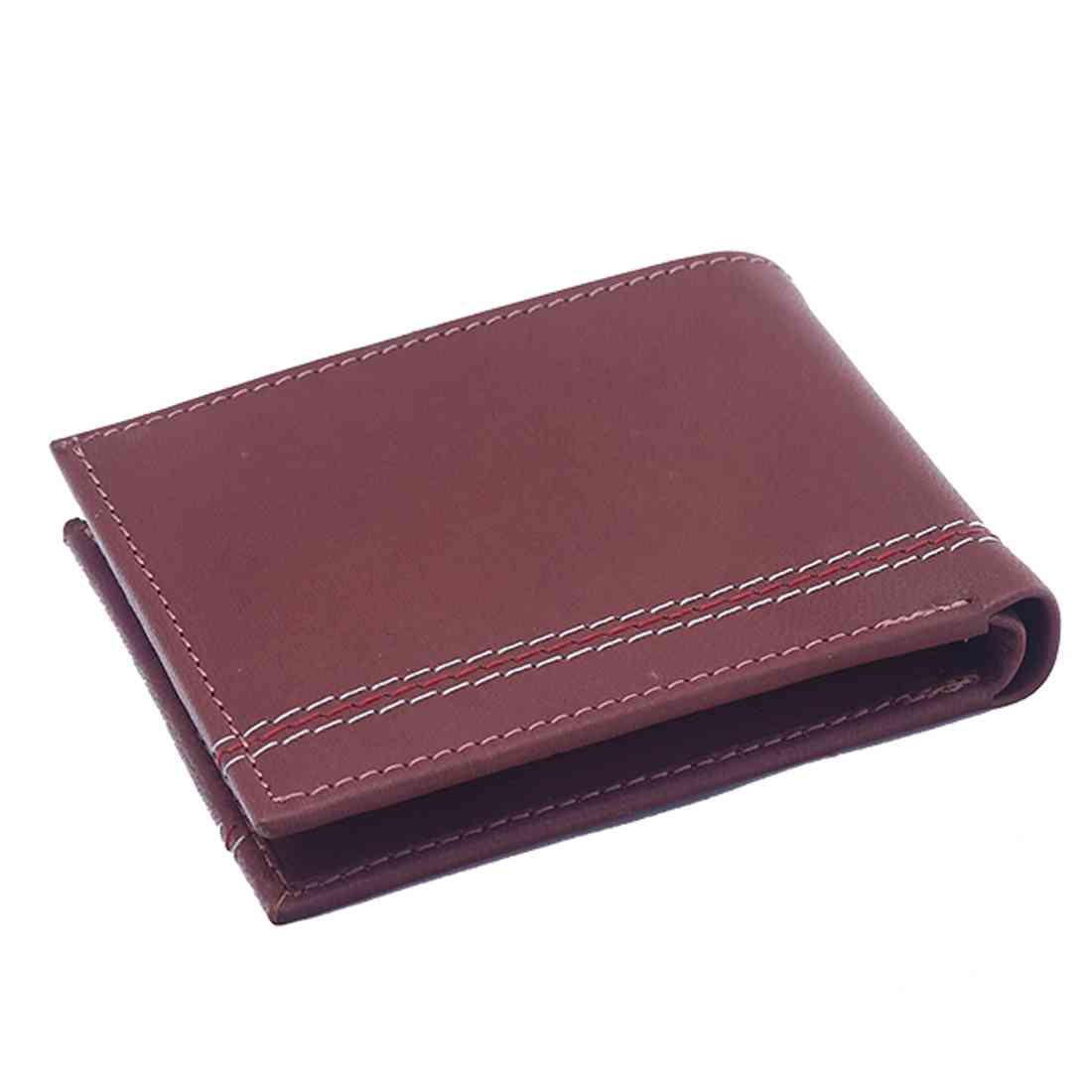 OHM New York Triple Lined Leather Wallet