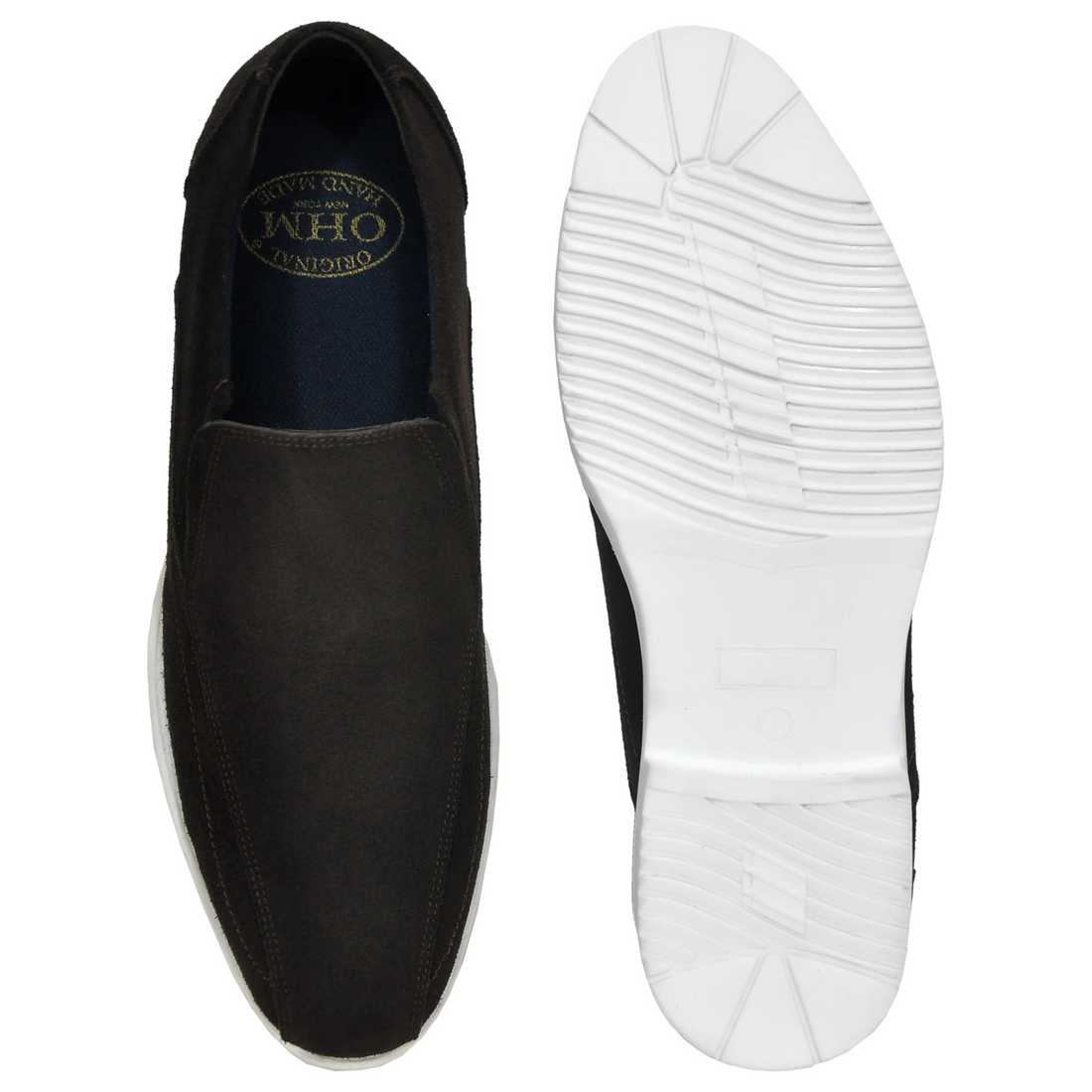 OHM New York Lifestyle Slip-on Leather Shoes