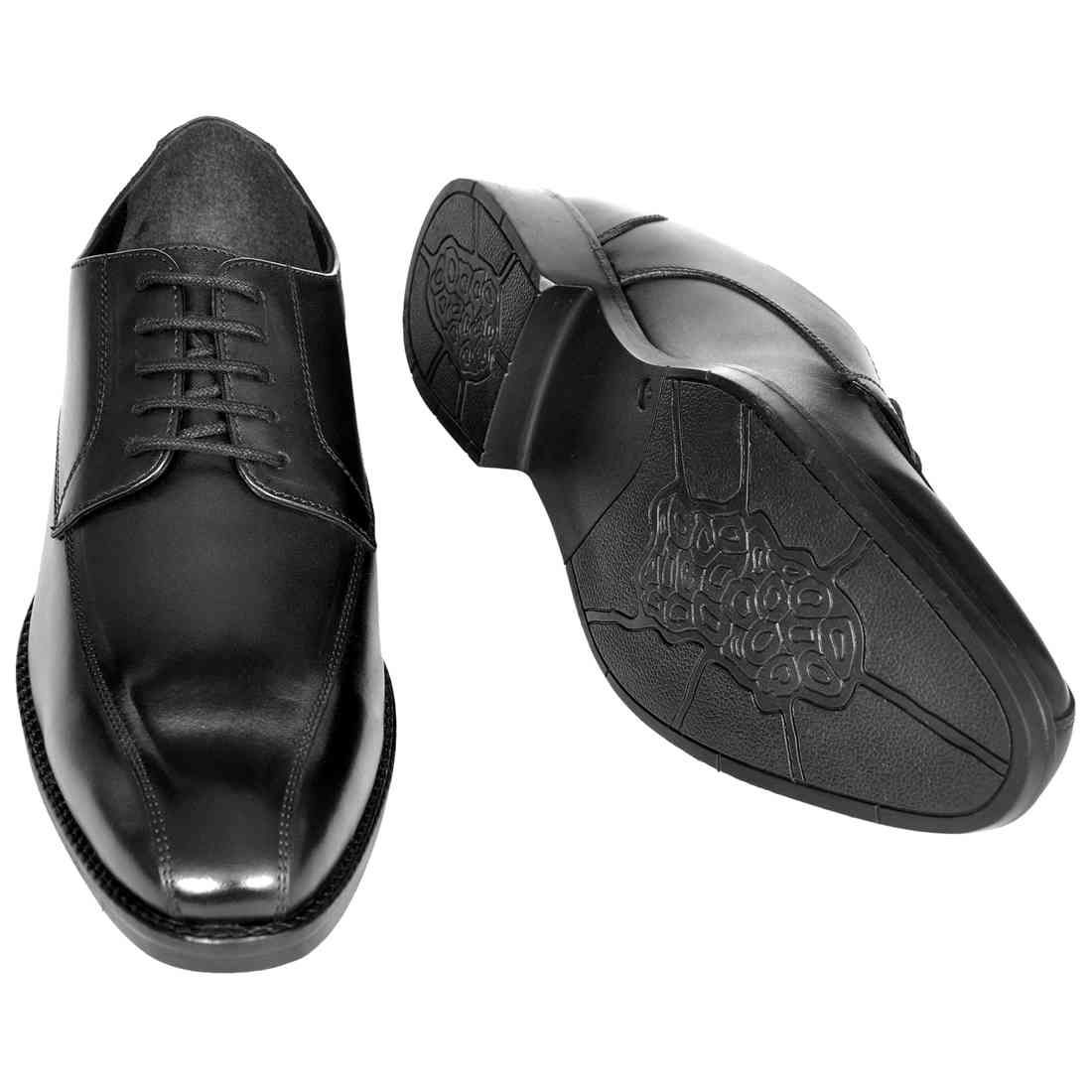 OHM New York Double Stitched Corporate Leather Shoes